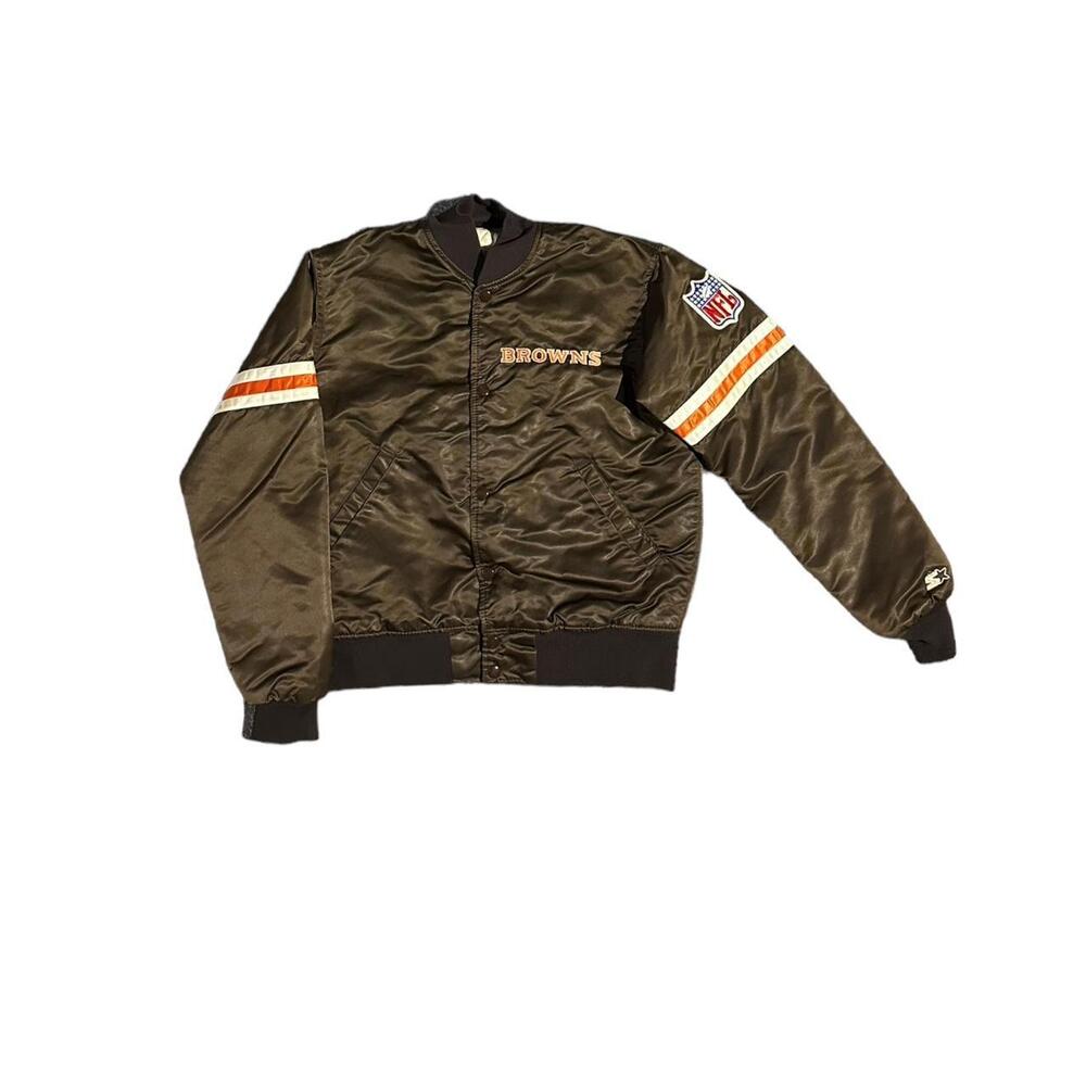 Vintage Starter Cleveland Browns Satin Jacket